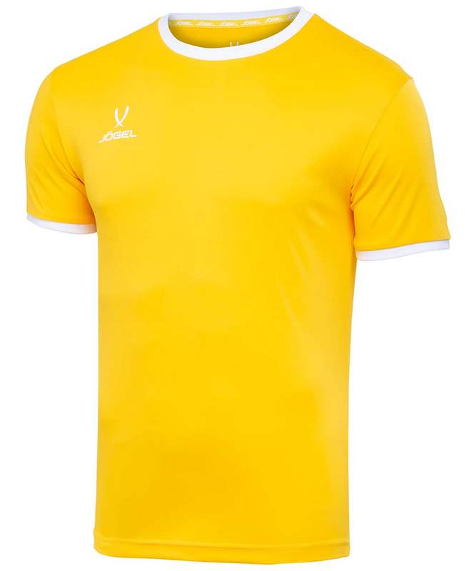 Футболка футбольная Jogel JFT-1020-041-K, желтый/белый, детская 667_800