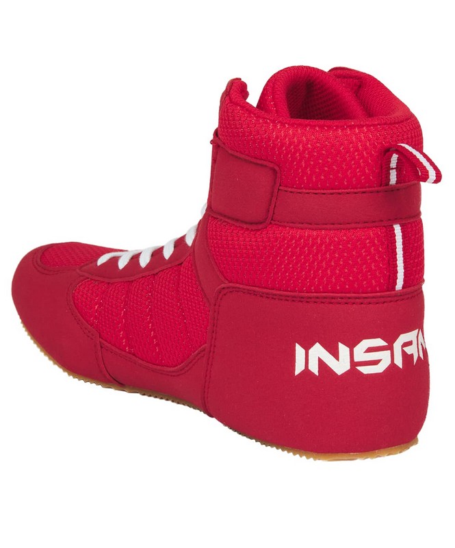 Обувь для бокса Insane RAPID низкая, детский, красный 665_800