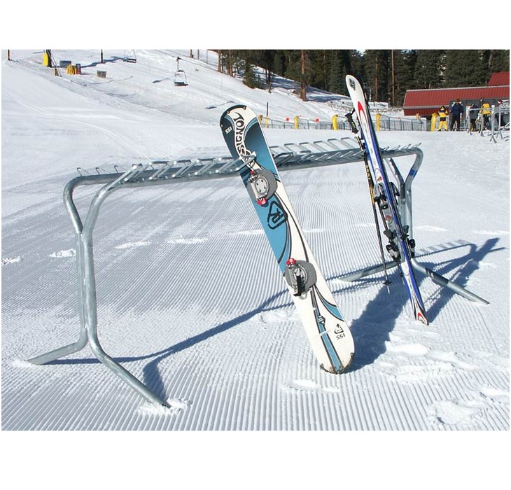 Клиентская стойка для лыж и сноубордов для горнолыжных баз Hercules 4360 730_700