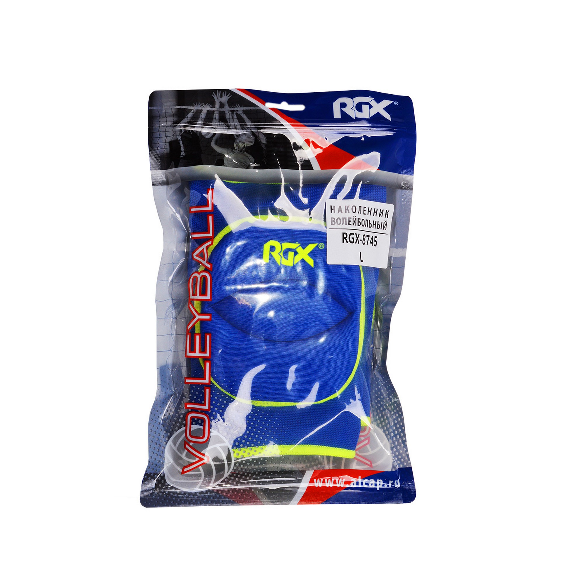 Наколенники волейбольные RGX RGX-8745 Blue\lime 2000_2000