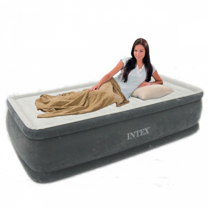 Надувная кровать Intex Comfort-Plush 99х191х46см, встроенный насос 220V 64412 700_700