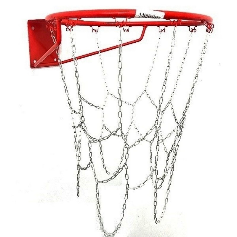 Сетка-цепь 4SC-GR для баскетбольного кольца №7 и №5, на 12 посадочных мест, универсальная 800_800