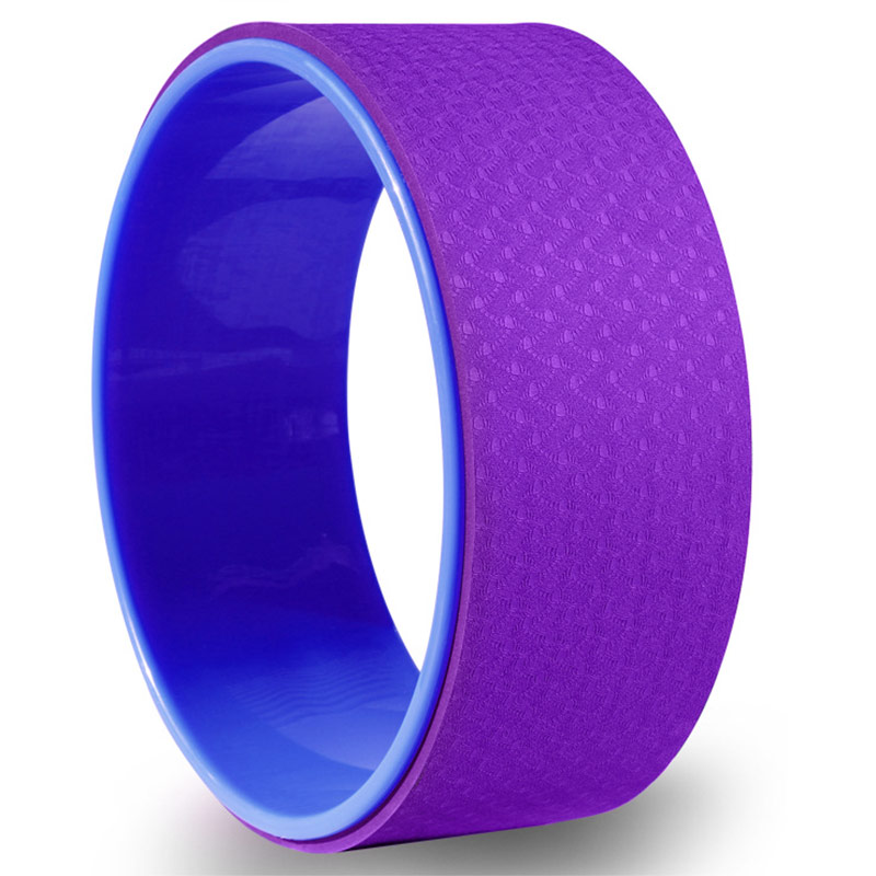 Колесо для йоги Sportex 33х13см 6мм FWH-203 фиолетовое (D34422) 800_800