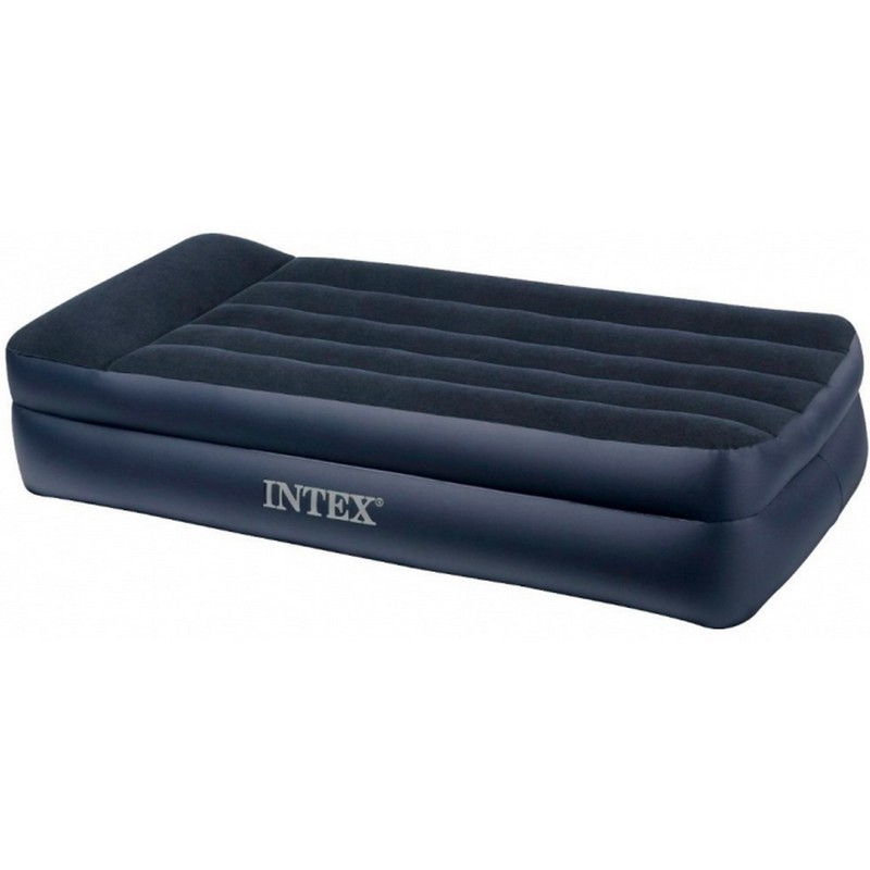 Надувная кровать Intex Pillow Rest Raised Bed 99х191х42см встроенный насос 64122 800_800