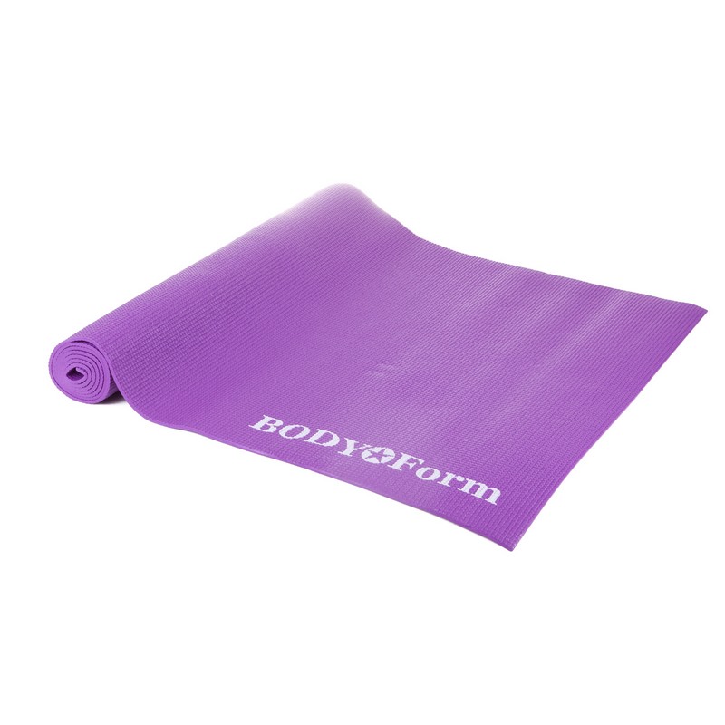 Коврик гимнастический Body Form 173x61x0,3 см BF-YM01 фиолетовый 800_800