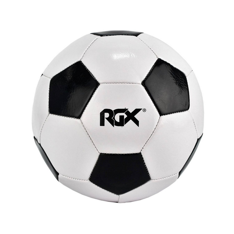 Мяч футбольный RGX FB-1704 Black р.5 800_800