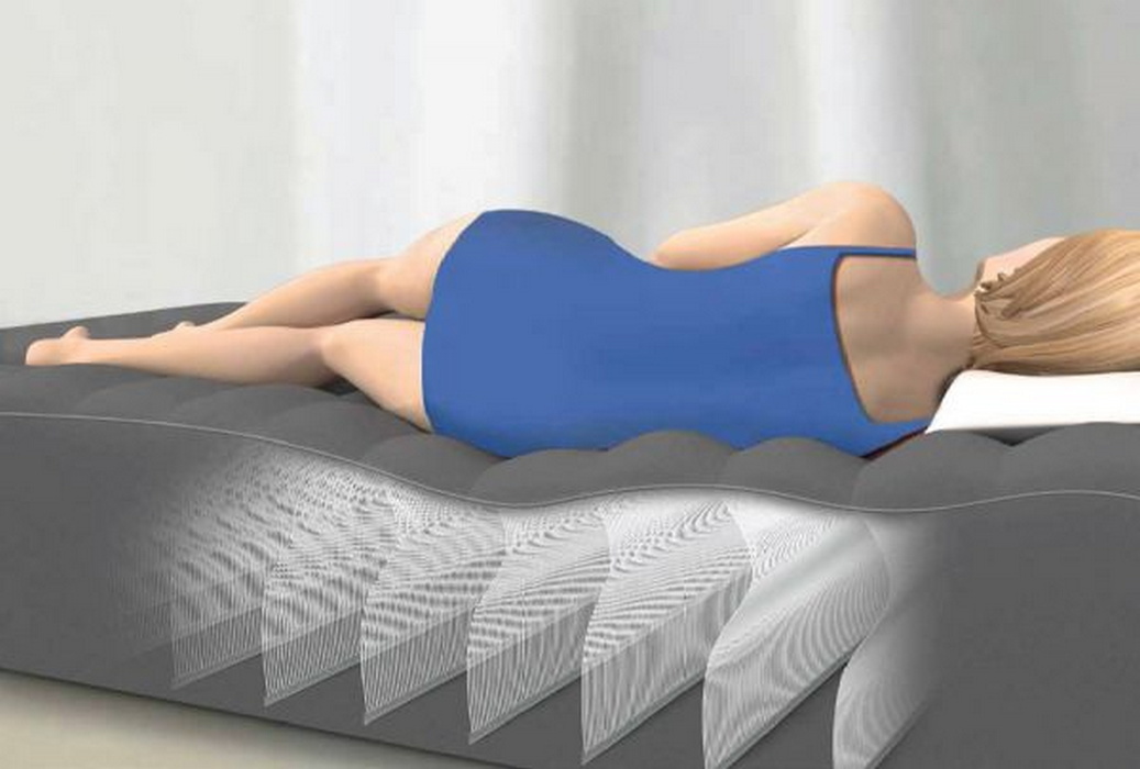 Надувная кровать Intex Comfort-Plush 152х203х33см, встроенный насос 67770 1037_700