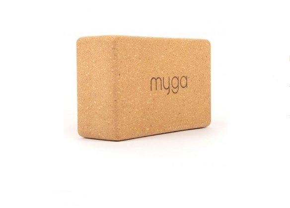 Блок для йоги Myga Cork Eco Brick Block RY1061 584_420