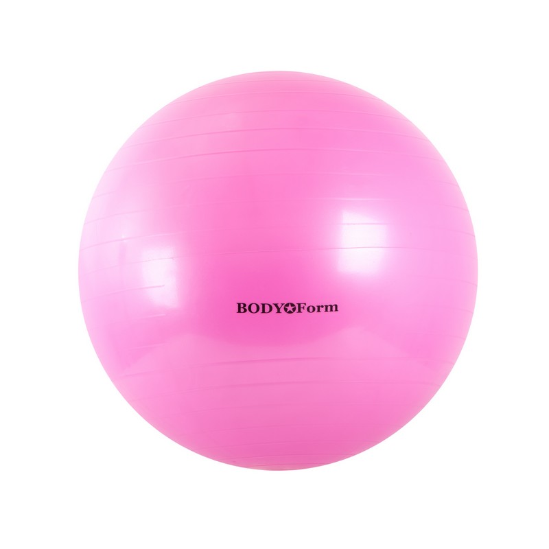 Гимнастический мяч Body Form BF-GB01 D75 см. розовый 800_800