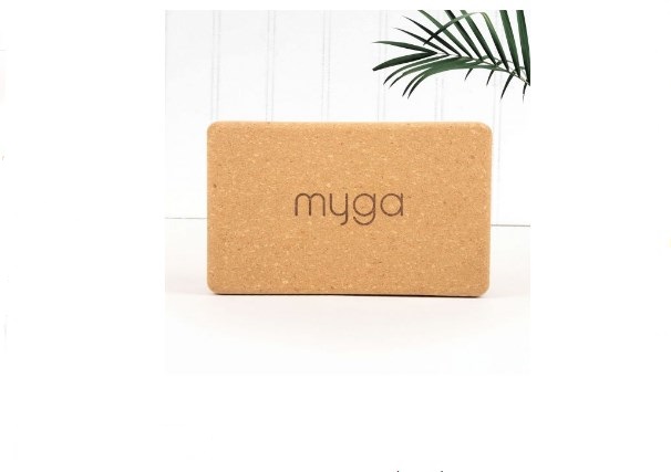 Блок для йоги Myga Cork Eco Brick Block RY1061 606_427