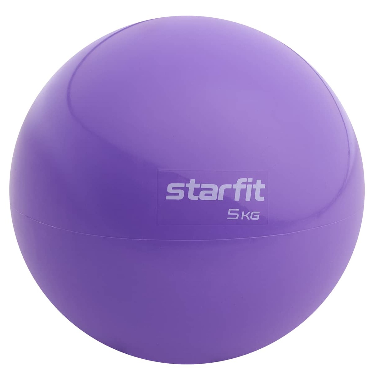 Медбол 5 кг Star Fit GB-703 фиолетовый пастель 1223_1227