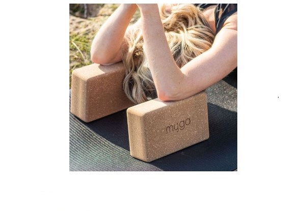 Блок для йоги Myga Cork Eco Brick Block RY1061 591_415