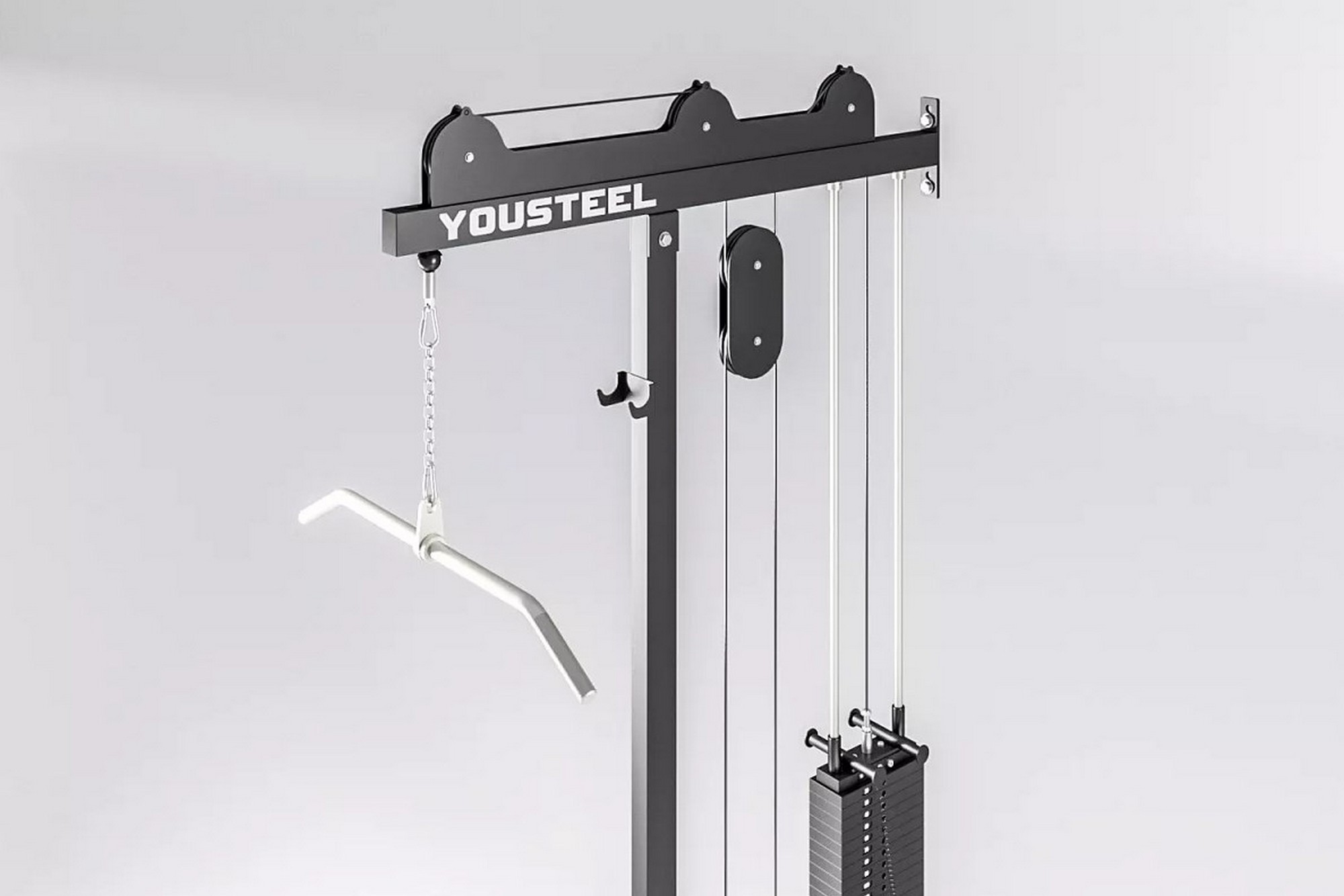 Верхняя и нижняя тяга YouSteel вес стека 136 кг 2000_1334