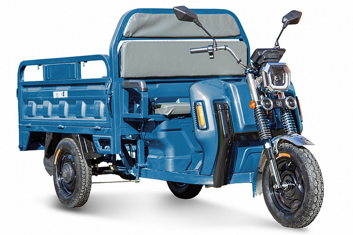 Грузовой электротрицикл RuTrike Маяк 1600 60V1000W 024454-2749 темно-синий матовый 1200_800