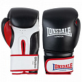 Перчатки тренировочные 14oz Lonsdale Winestone 160001 14 BK/WHT/RD черный\белый\красный 120_120