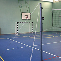 Стойки волейбольные на растяжках с механическим натяжениям сетки (пара) Atlet IMP-A26 120_120