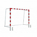 Ворота для гандбола\мини-футбола Dinamika 300х200х130 см, сталь, под бетонирование, со стаканами (пара) 120_120