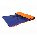 Коврик гимнастический Body Form 180x60x1 см BF-002 оранжевый-синий 120_120