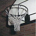 Сетка баскетбольная нить 4,5 мм веревка белая ФСИ 090245 120_120