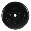 Диск обрезиненный d31мм MB Barbell MB-PltB31-20 20 кг черный 120_120