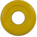 Диск обрезиненный d31мм MB Barbell MB-PltC31-0,5 0,5 кг желтый 120_120