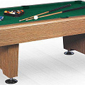 Бильярдный стол для пула Weekend Eliminator 7 ф (дуб) в комплекте, аксессуары + сукно 55.015.07.0 120_120