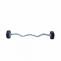 Фиксированная кривая штанга  15кг Ez Curl Urethane Barbells Live Pro LP8011-15 120_120