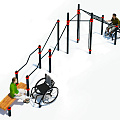 Комплекс для инвалидов-колясочников Strong W-7.09 Hercules 5202 120_120